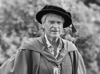John Hegarty is an Honorary Graduate of the ϹӰԺ. John's visionary work spans decades as a global advertising mogul, and is also known as one of the founding partners of Saatchi and Saatchi.